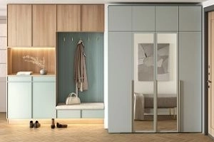 Солфорд 4 с антресолью с зеркалами Зеленый айсберг