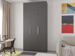 Калифорния-3 с антресолью Графит