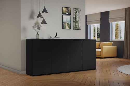 Тумба Лорена Пакс-3 Черный - фото 1