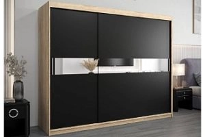 Бенито-3 Дуб Сонома/Чёрный