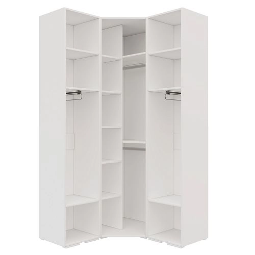 Шкаф угловой Калифорния-Стиль-10 Белый - фото 2