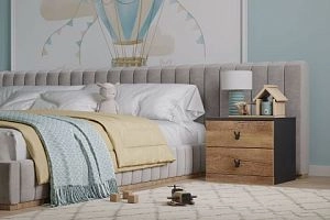 прикроватная Банни-3 Дуб Мореный