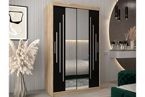 Валмиера-4 new Дуб Сонома/Черный