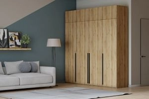 Лорена Пакс-4 с антресолью Дуб Золотистый