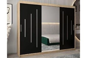 Валмиера-5 new Дуб Сонома/Черный