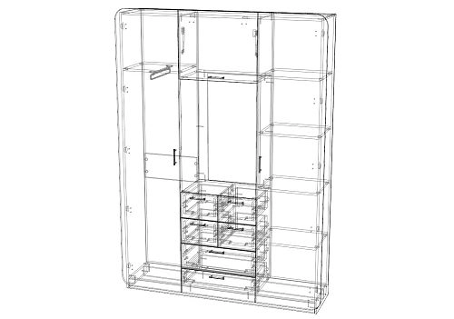 Прихожая Модерн-8 МДФ - фото 3