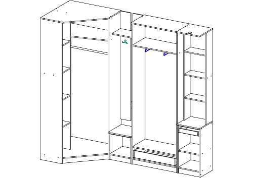 Прихожая Шах-3 - фото 2