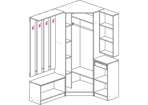 Прихожая Комби-7 - фото 2